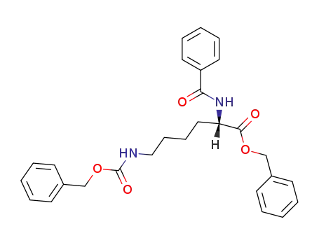 <i>N</i><sup>2</sup>-benzoyl-<i>N</i><sup>6</sup>-benzyloxycarbonyl-L-lysine benzyl ester