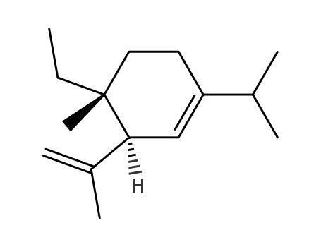 4<i>t</i>-ethyl-3<i>r</i>-isopropenyl-1-isopropyl-4<i>c</i>-methyl-cyclohexene