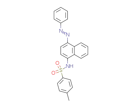 <i>N</i>-(4-phenylazo-[1]naphthyl)-toluene-4-sulfonamide