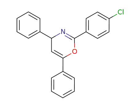 4H-1,3-Oxazine, 2-(4-chlorophenyl)-4,6-diphenyl-