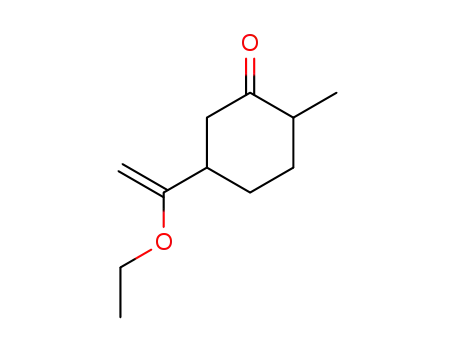 2-Methyl-5-(α-ethoxyvinyl)-cyclohexanon