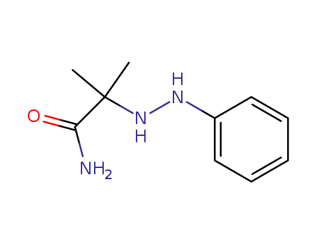 α-(<i>N</i>'-phenyl-hydrazino)-isobutyric acid amide