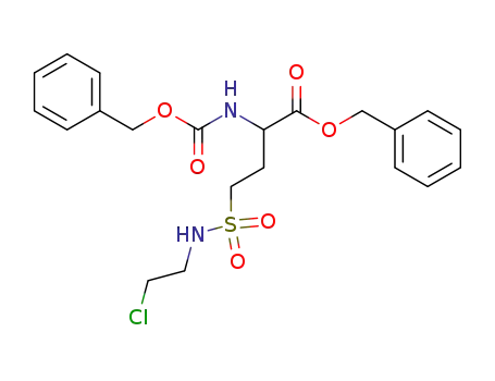 benzyl 2-{[(benzyloxy)carbonyl]amino}-4-[(2-chloroethyl)sulfamoyl]butanoate