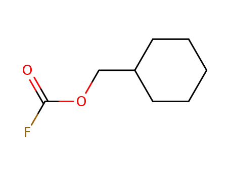 Molecular Structure of 18420-36-5 (<Fluoroformyloxymethyl>-cyclohexan)