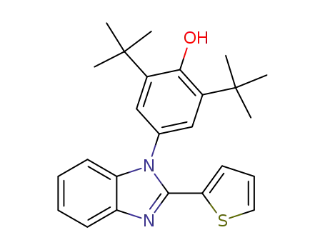 1-(3,5-di-tert-butyl-4-hydroxyphenyl)-2-(2-thienyl)benzimidazole