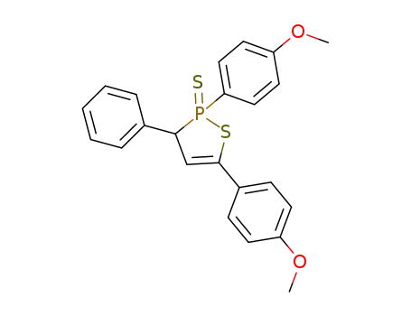 2,5-Bis-(4-methoxy-phenyl)-3-phenyl-3H-[1,2]thiaphosphole 2-sulfide