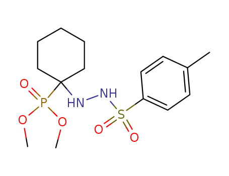 Benzenesulfonic acid, 4-methyl-,  2-[1-(dimethoxyphosphinyl)cyclohexyl]hydrazide