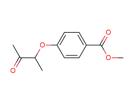 Molecular Structure of 15908-11-9 (3-<4-Methoxycarbonyl-phenoxy>-butanon-2)