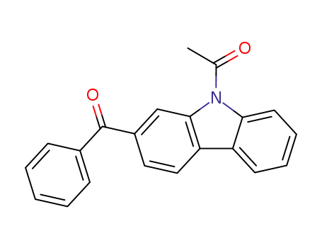 9-acetyl-2-benzoylcarbazole