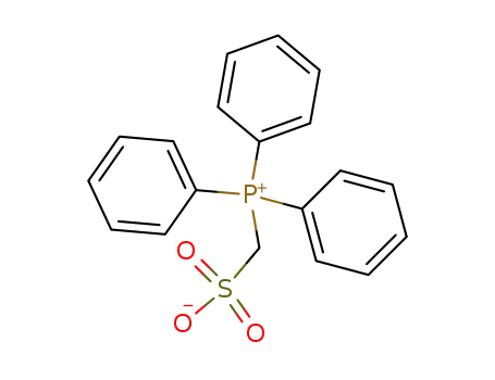 Molecular Structure of 54378-80-2 (Triphenylphosphoniomethansulfonat)