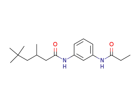 Hexanamide, 3,5,5-trimethyl-N-[3-[(1-oxopropyl)amino]phenyl]-