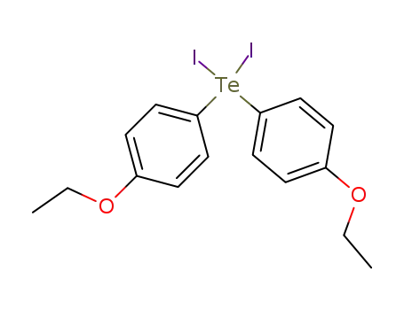 bis-(4-ethoxy-phenyl)-diiodo-λ<sup>4</sup>-tellane