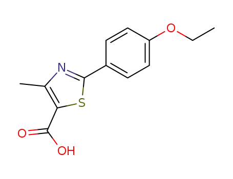 2-(4-ethoxy-phenyl)-4-methyl-thiazole-5-carboxylic acid