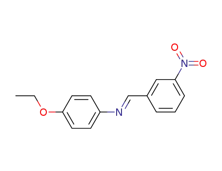 <i>N</i>-(3-nitro-benzylidene)-<i>p</i>-phenetidine