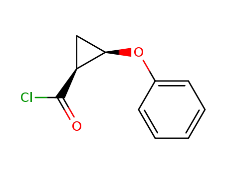 Molecular Structure of 90797-97-0 (Cyclopropanecarbonyl chloride, 2-phenoxy- (6CI,7CI))