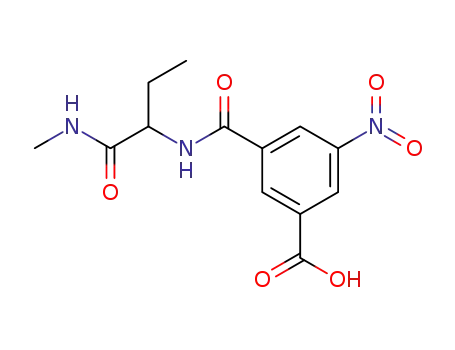 N-(1-Methylcarbamoyl-propyl)-5-nitro-isophthalamic acid