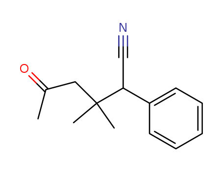 3,3-dimethyl-5-oxo-2-phenyl-hexanenitrile cas  62071-29-8