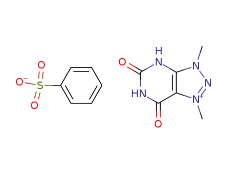 7,9-dimethyl-8-azaxanthinium benzenesulfonate