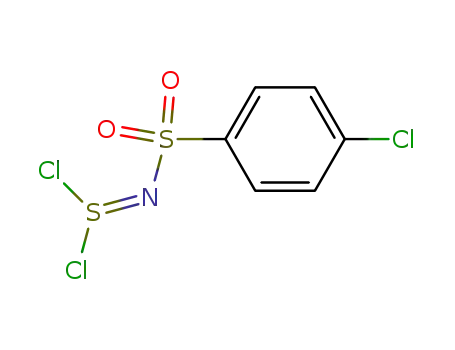 Molecular Structure of 33840-98-1 ((4-chloro-benzenesulfonyl)-imidosulfurous acid dichloride)