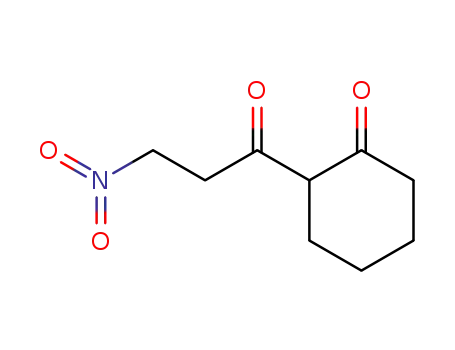 Cyclohexanone, 2-(3-nitro-1-oxopropyl)-