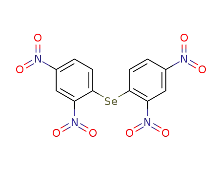 Molecular Structure of 15514-21-3 (Benzene, 1,1'-selenobis[2,4-dinitro-)