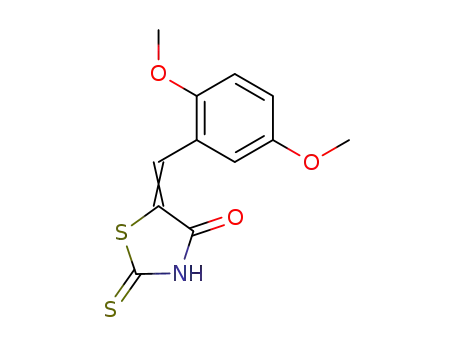 (5E)-5-(2,5-dimethoxybenzylidene)-2-mercapto-1,3-thiazol-4(5H)-one