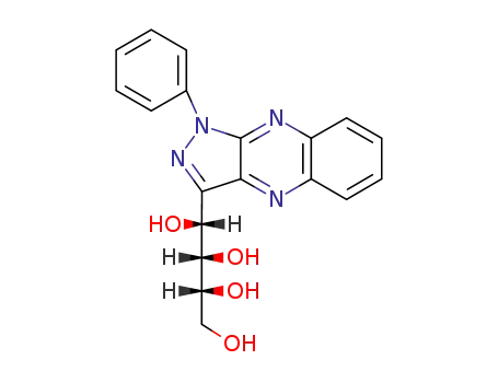 Molecular Structure of 31504-90-2 ((1R,2S,3R)-1-[1-Phenyl-1H-pyrazolo[3,4-b]quinoxalin-3-yl]-1,2,3,4-butanetetrol)