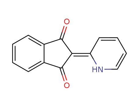 1H-Indene-1,3(2H)-dione,2-(2(1H)-pyridinylidene)- cas  63542-24-5