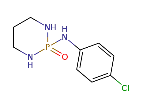 Molecular Structure of 7401-58-3 (N-(4-chlorophenyl)-1,3,2-diazaphosphinan-2-amine 2-oxide)