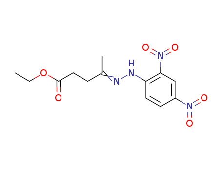 Pentanoic acid,4-[2-(2,4-dinitrophenyl)hydrazinylidene]-, ethyl ester cas  5430-86-4