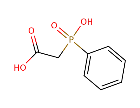 Molecular Structure of 14406-31-6 (Acetic acid, (hydroxyphenylphosphinyl)-)