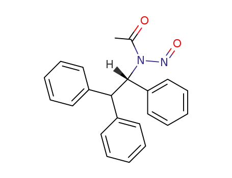<i>N</i>-nitroso-<i>N</i>-((<i>S</i>)-1,2,2-triphenyl-ethyl)-acetamide