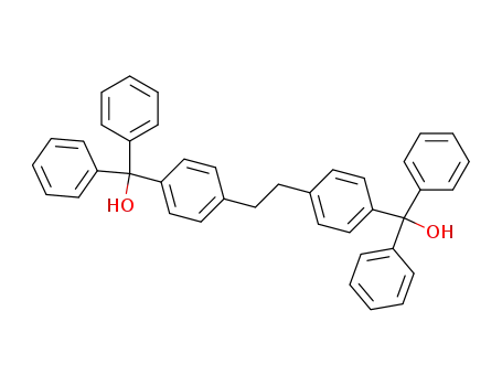 Molecular Structure of 116973-16-1 (4,4'-bis-(α-hydroxy-benzhydryl)-bibenzyl)