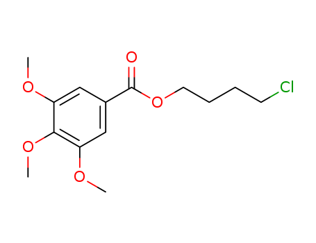 Benzoic acid, 3,4,5-trimethoxy-, 4-chlorobutyl ester