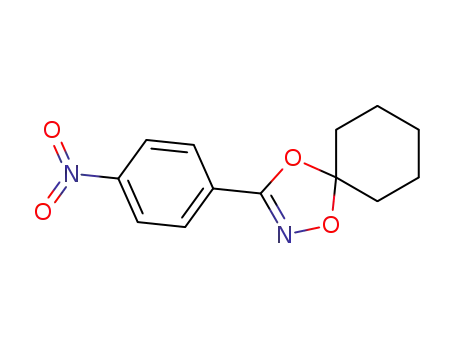 3-(4-nitro-phenyl)-1,4-dioxa-2-aza-spiro[4.5]dec-2-ene