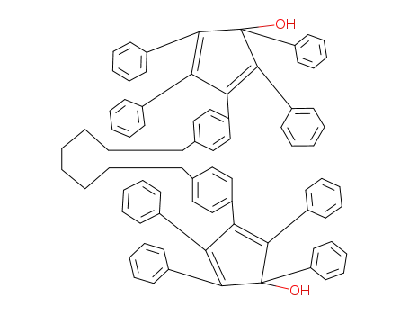 3,3'-[Octane-1,8-diyldi(4,1-phenylene)]bis(1,2,4,5-tetraphenylcyclopenta-2,4-dien-1-ol)