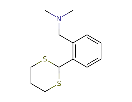 2-<o-(N,N-Dimethylaminomethyl)-phenyl>-1,3-dithiane