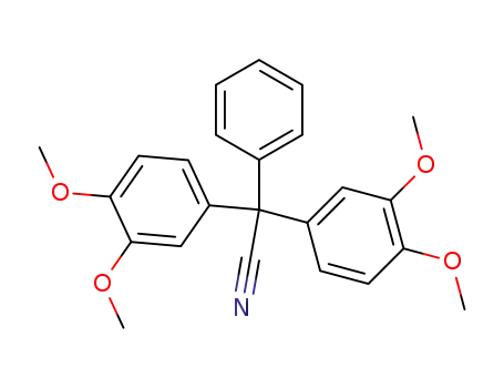 bis-(3,4-dimethoxy-phenyl)-phenyl-acetonitrile