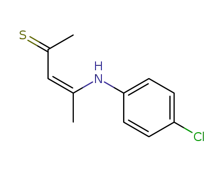 (Z)-4-(4-Chloro-phenylamino)-pent-3-ene-2-thione