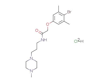 2-(4-bromo-3,5-dimethylphenoxy)-N-[3-(4-methylpiperazin-1-yl)propyl]acetamide dihydrochloride