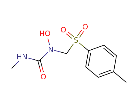 Molecular Structure of 63216-35-3 (Urea, N-hydroxy-N'-methyl-N-[[(4-methylphenyl)sulfonyl]methyl]-)