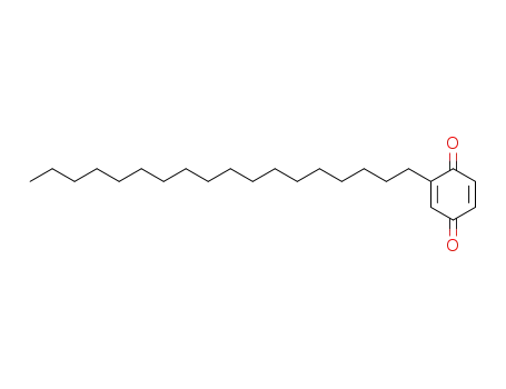 Molecular Structure of 35175-59-8 (2-Octadecyl-1,4-benzoquinone)