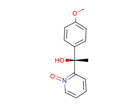 (+)-(R)-2-<1-hydroxy-1-(4-methoxyphenyl)ethyl>pyridinium oxide