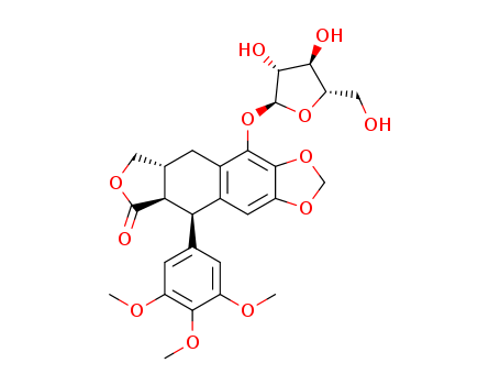 8-O-(alpha-Arabinofuranosyl)-beta-peltatin A cas  60347-79-7