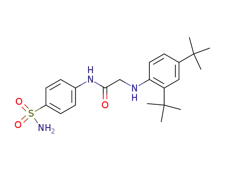 2-(2,4-Di-tert-butyl-phenylamino)-N-(4-sulfamoyl-phenyl)-acetamide