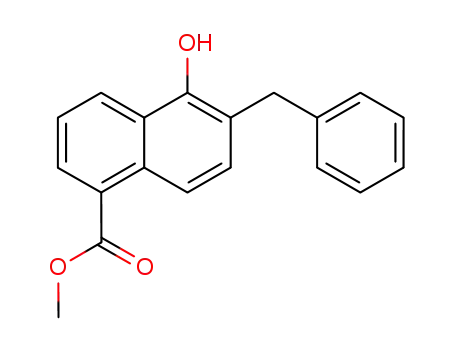 2-benzyl-5-carbomethoxy-1-naphthol