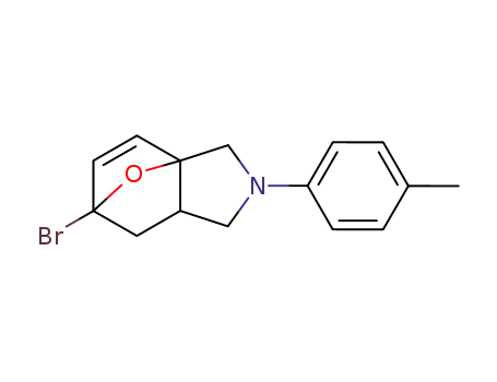 7-Bromo-3-p-tolyl-10-oxa-3-aza-tricyclo[5.2.1.0<sup>1,5</sup>]dec-8-ene