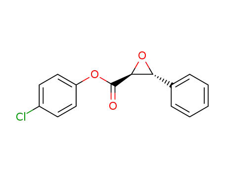 (2S,3R)-3-Phenyl-oxirane-2-carboxylic acid 4-chloro-phenyl ester