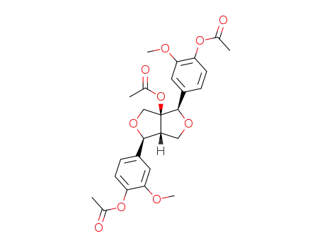 (+)-1-acetoxypinoresinol diacetate