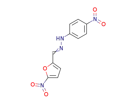 4-nitro-N-[(Z)-(5-nitrofuran-2-yl)methylideneamino]aniline